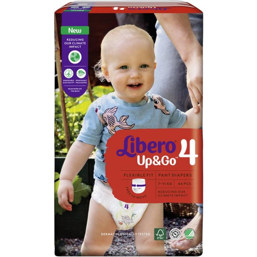 Підгузки Libero UpGo 4 7-11 кг 44 шт (7322541089409) - зображення 2