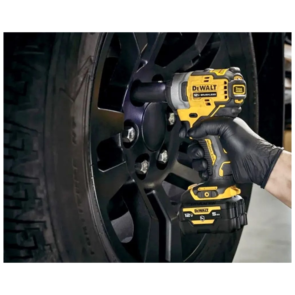 Гайковерт DeWALT 12 В XR Li-lon, 338 Нм, 1 АКБ та ЗП, кейс TSTAK (DCF903P1) - зображення 5