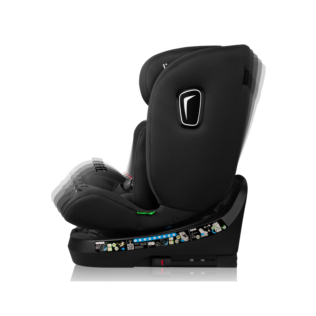 Автокрісло Lionelo Brave I-size Black Carbon (LO-BRAVE I-SIZE BLACK CARBON) - зображення 6