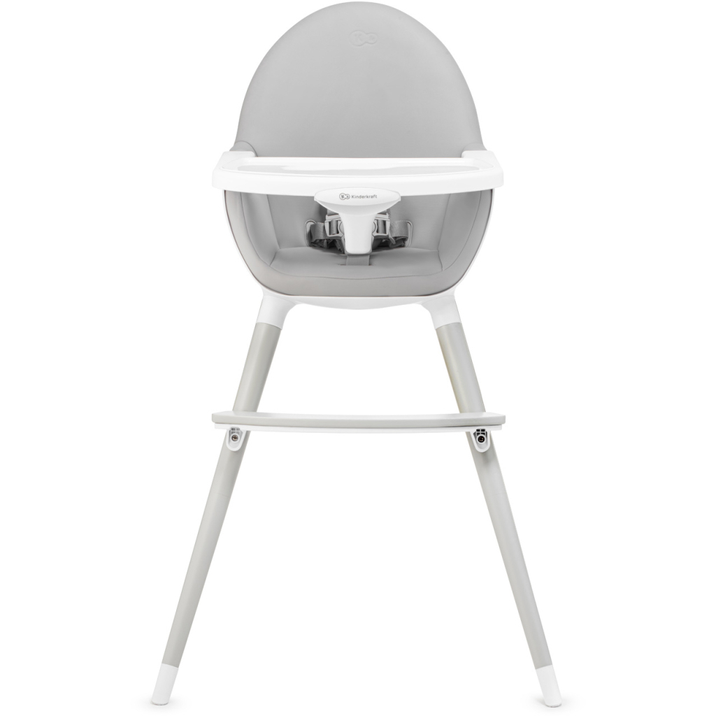Стілець для годування Kinderkraft 2 в 1 Fini Gray Leg (5902533915156) - зображення 3