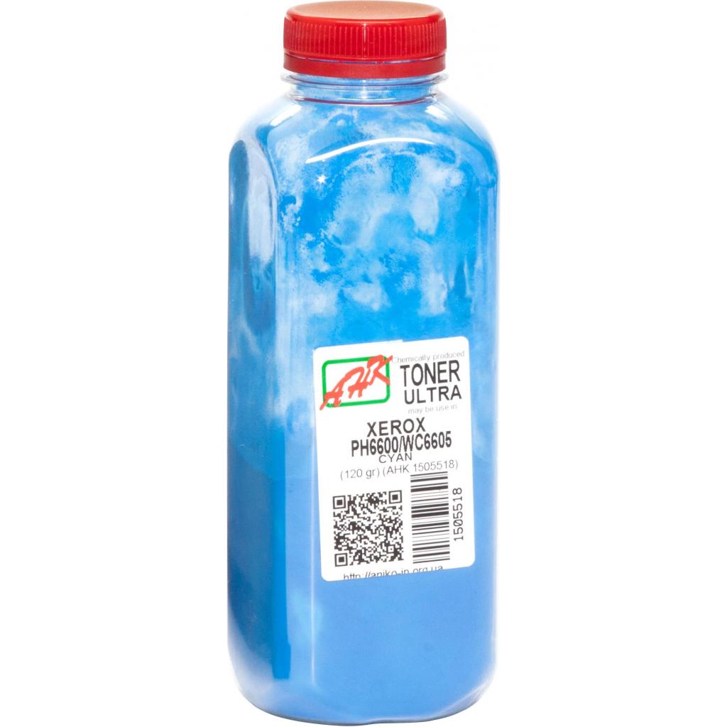 Тонер Xerox Ph6600/WC 6605 ULTRA COLOR 120г Cyan AHK (1505518) - изображение 1