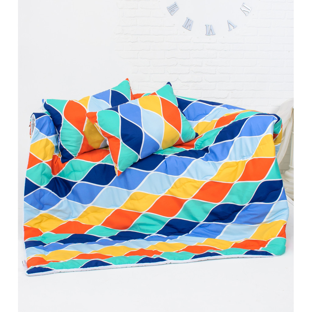 Ковдра MirSon Набір антиалергенний BamBoo Зима №3629 Print Line Cuneo + подушка середня 155х215+2х50х70 (2200004839806) - зображення 3