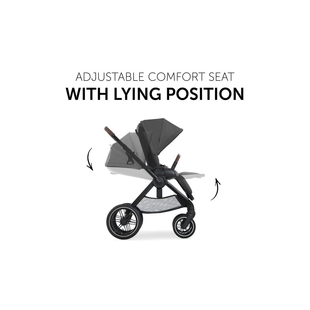 Коляска Hauck 2 в 1 Walk N Care Air (Dark Grey) (16548-5) - зображення 2