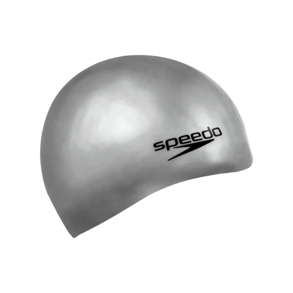 Шапка для плавання Speedo Silc Moud Cap AU сріблястий 8-709849086 OSFM (5051746920768) - зображення 1