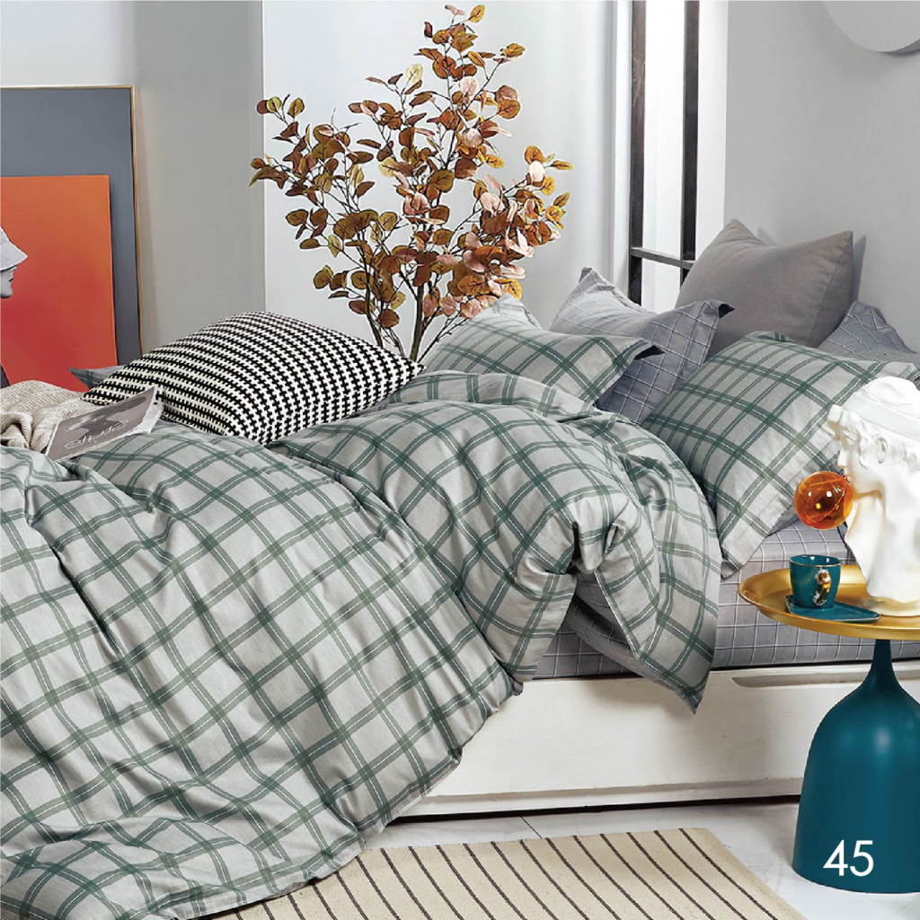 Постільна білизна Isleep полуторна Сатин Twill 45 (45_pl_Isleep) - изображение 1