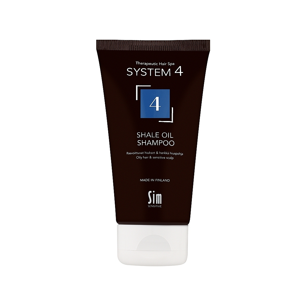 Шампунь Sim Sensitive System 4 Для жирної і чутливої шкіри голови 75 мл (6417150024260) - зображення 1