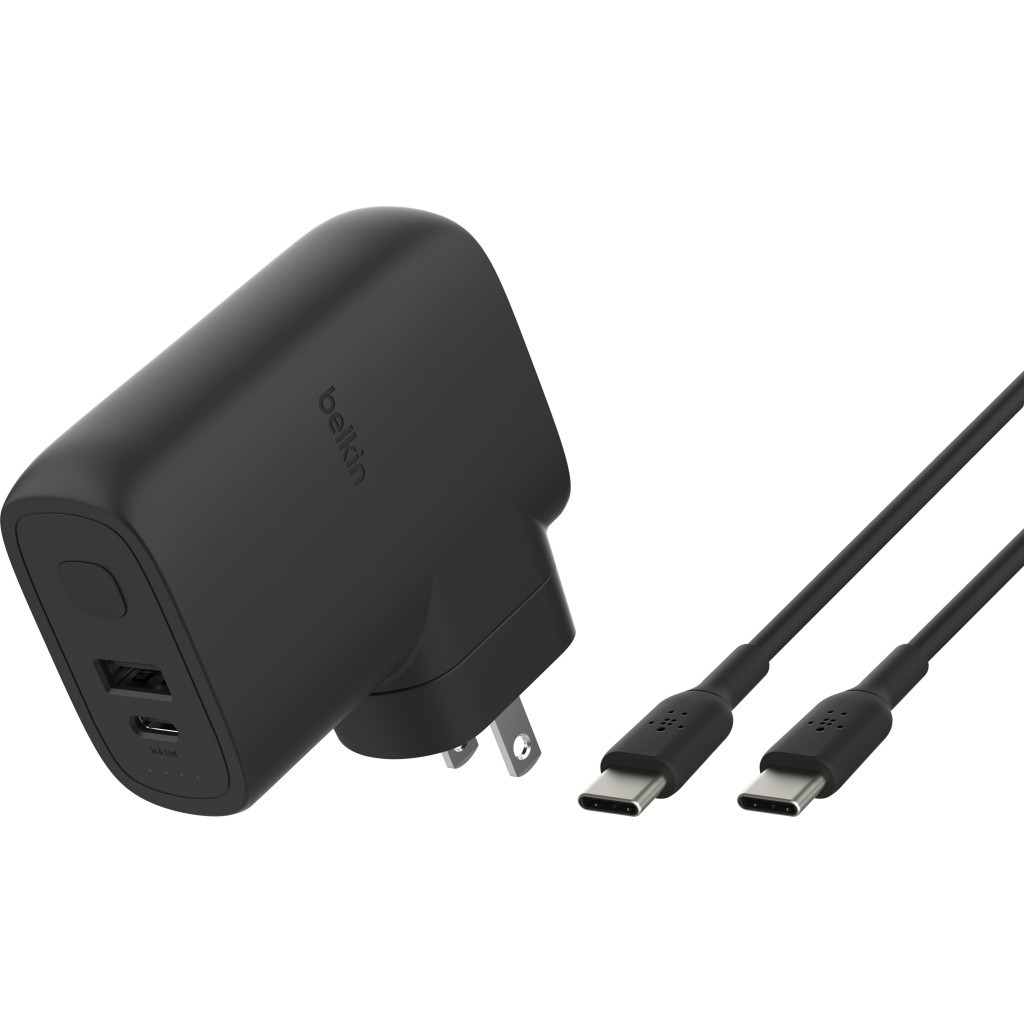 Зарядний пристрій Belkin USB-С 25W PD + PowerBank 5000mAh + cable USB-C 1m (BPZ003BT1MBK-B6) - зображення 2