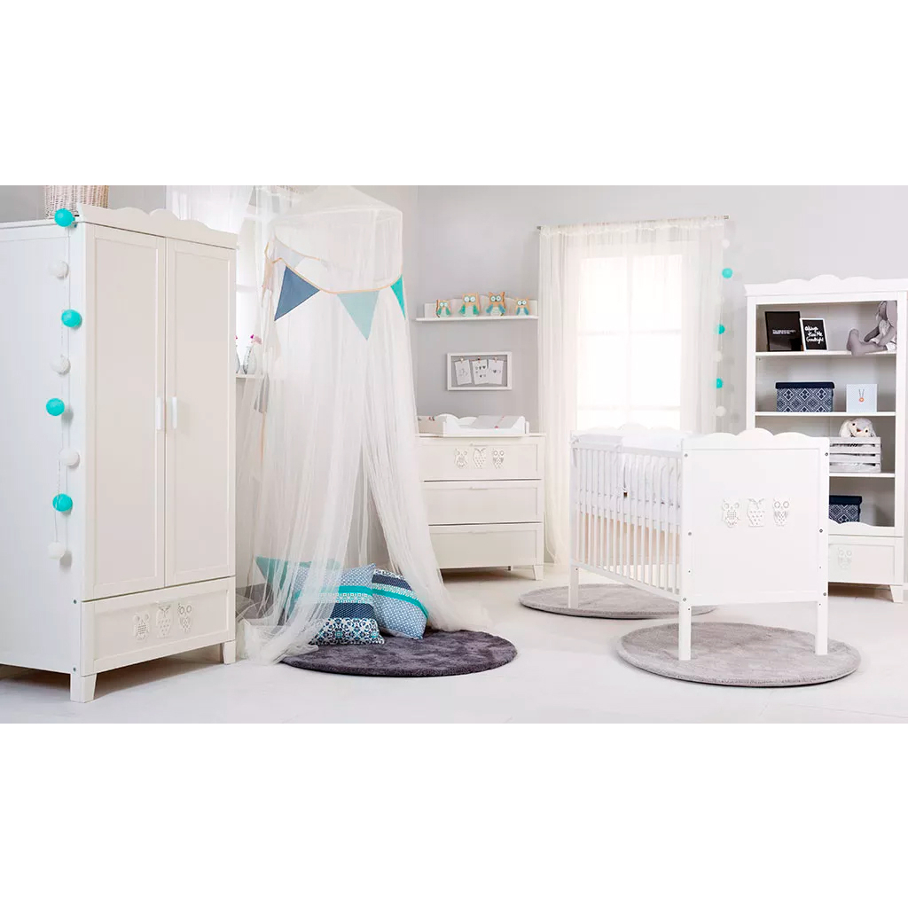 Ліжечко Klups Marsell 120 х 60 см Біле (MARSELL3) - зображення 3