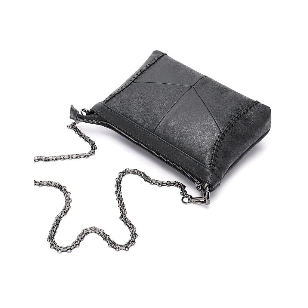 Сумка Vintage Шкіряна Чорна (20051) - зображення 6