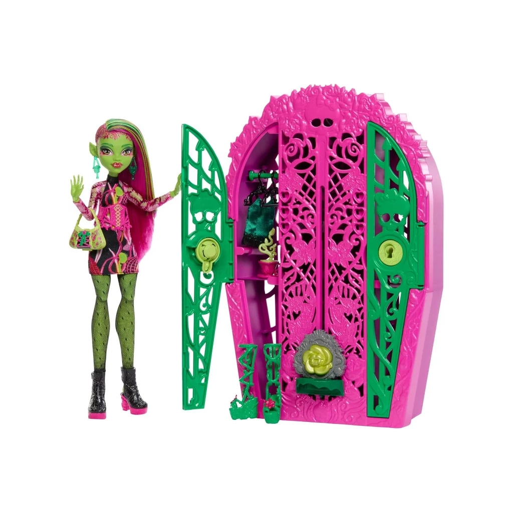 Лялька Monster High Набір-сюрприз Жахо-секрети Венери серії Цвіт та темрява (HYT75) - зображення 1