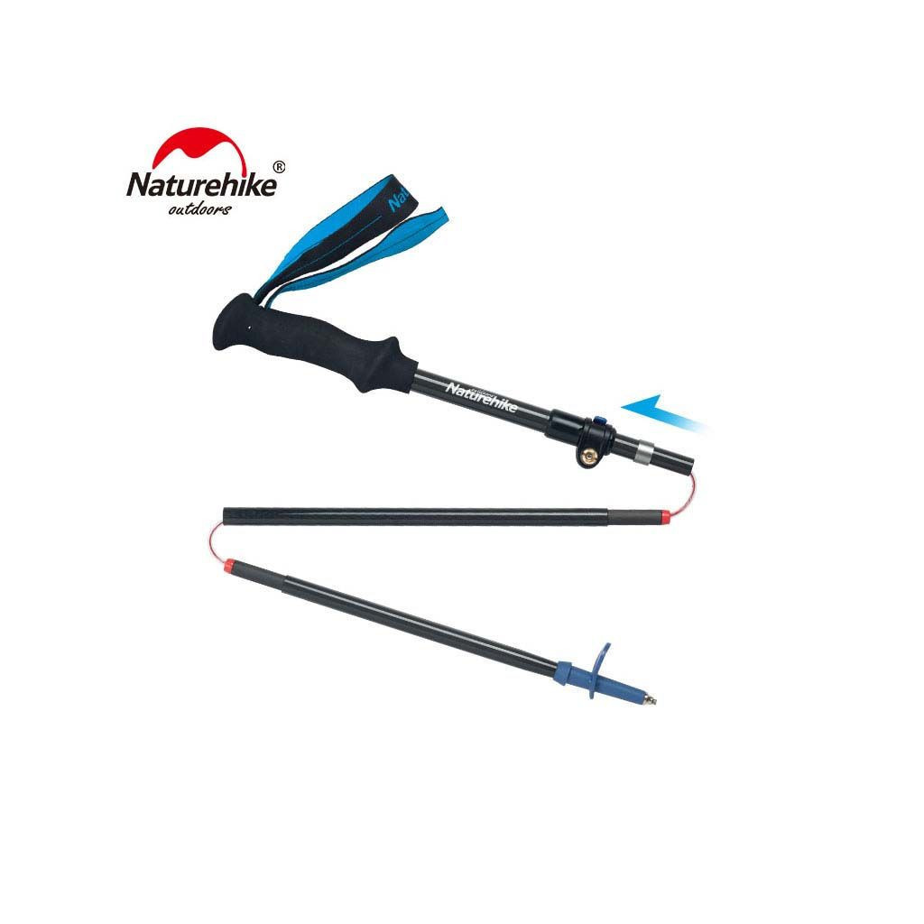 Трекінгові палиці Naturehike ST07 NH18D010-Z 115-135 см блакитна 1 шт (6927595748510) - зображення 2