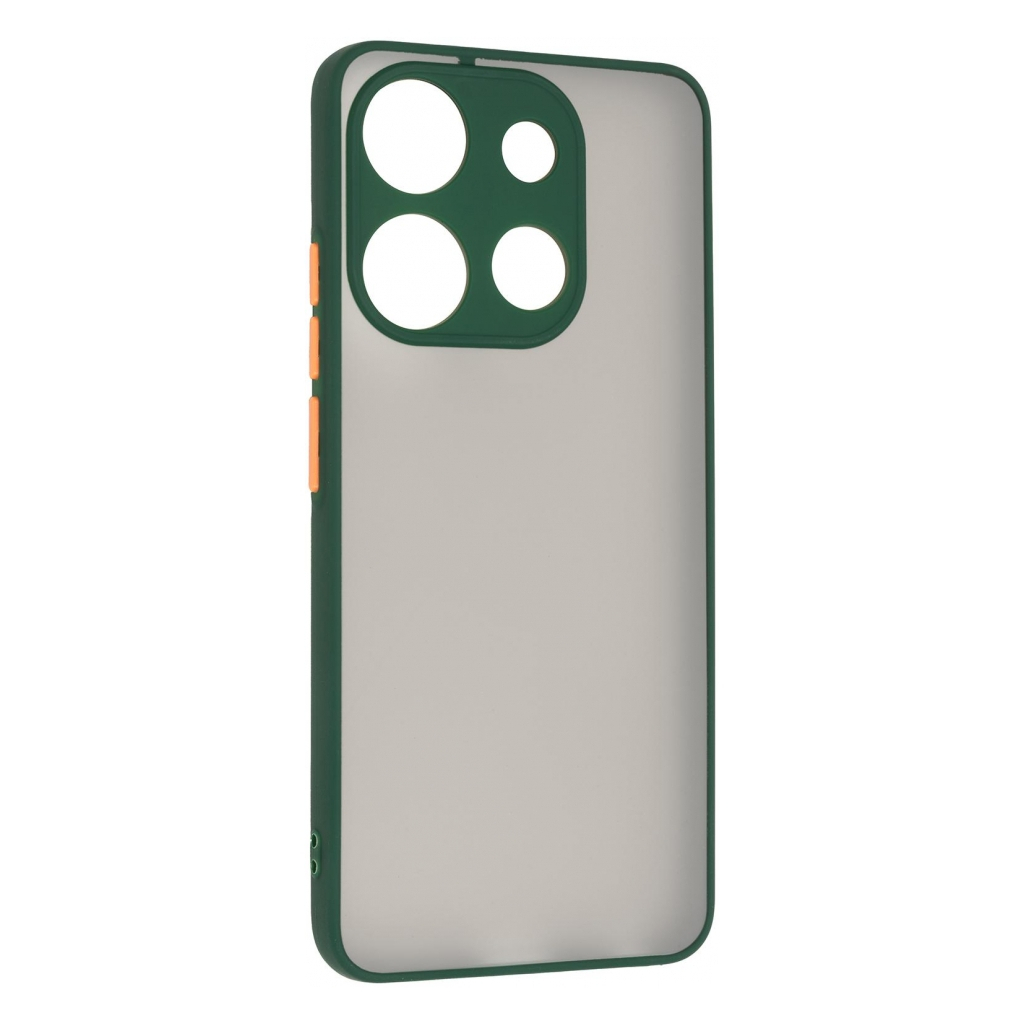 Чохол до мобільного телефона Armorstandart Frosted Matte Tecno Spark Go 2023 (BF7) Dark Green (ARM72397) - зображення 1