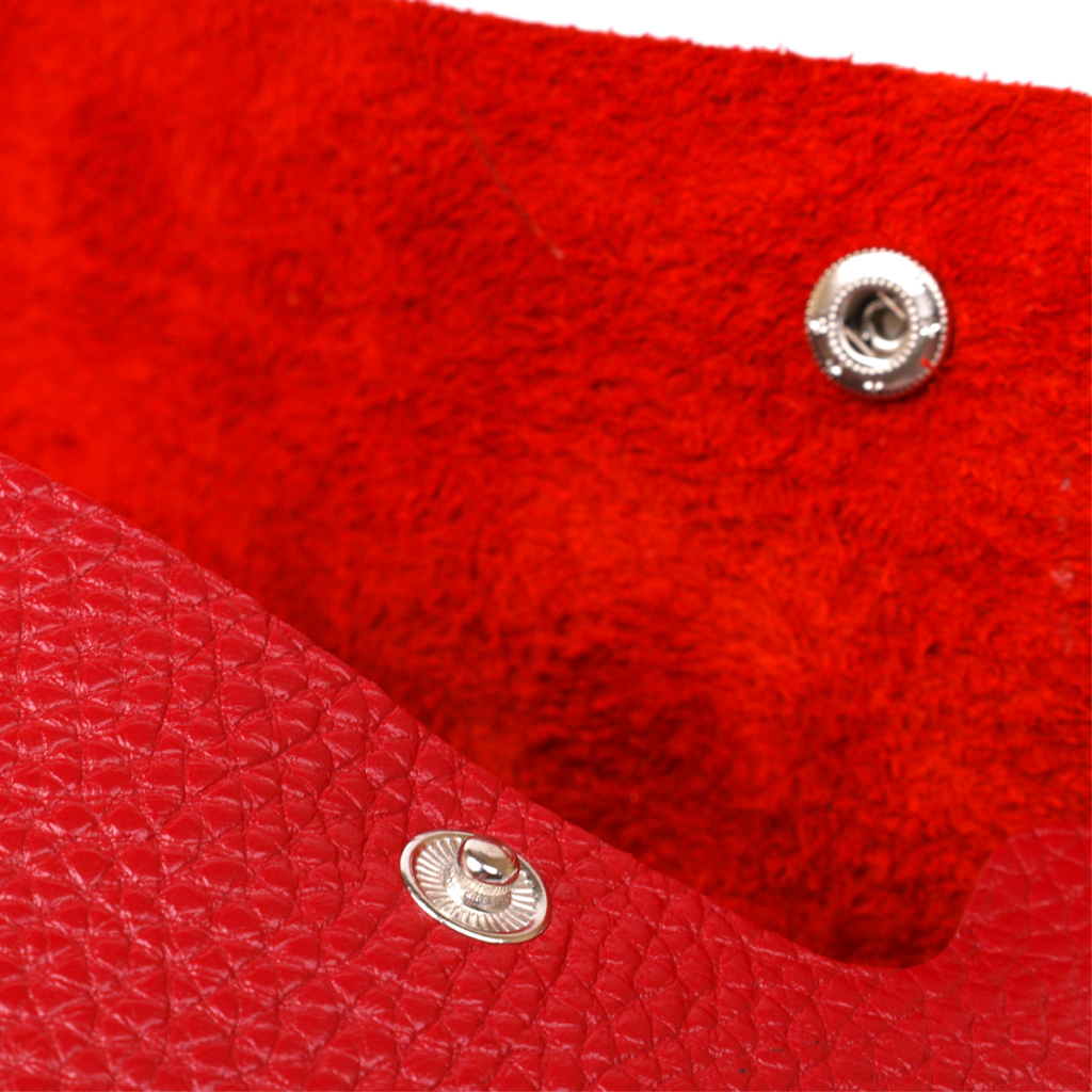 Косметичка Shvigel Шкіряна тревел Червона (16417) - зображення 6