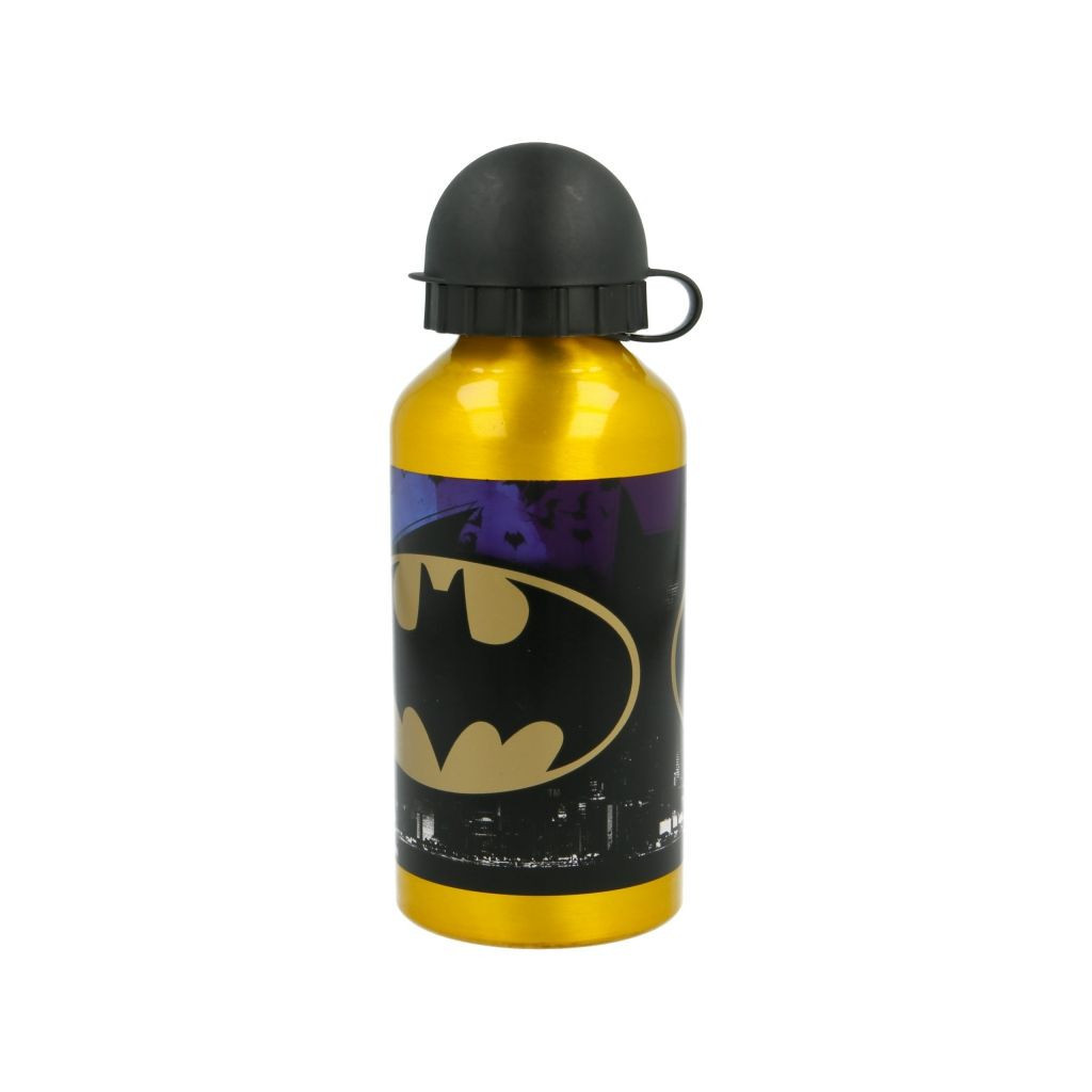 Поїльник-непроливайка Stor DC Batman Symbol, Aluminium Bottle 400 ml (Stor-85534) - зображення 1