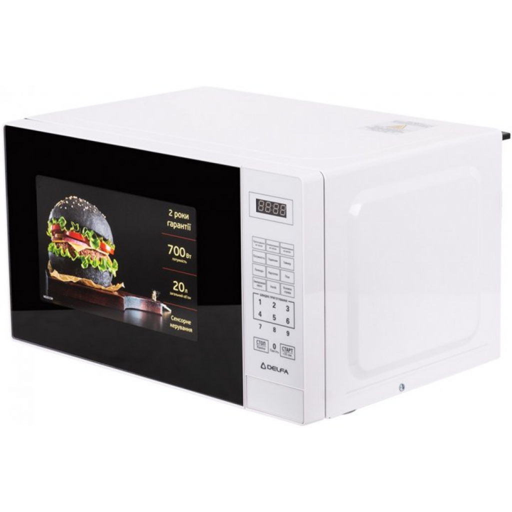 Мікрохвильова піч Delfa MD201SW - зображення 4