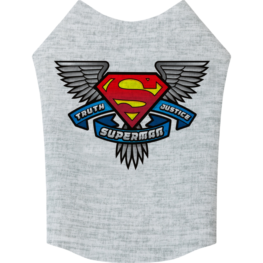 Борцівка для тварин WAUDOG Clothes "Супермен, правда, справедливість" S40 (296-1021) - зображення 2