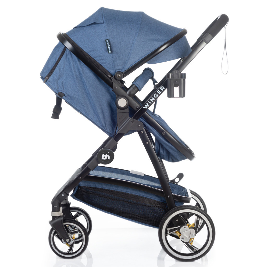 Коляска BabyHit Winger Blue трансформер (73553) - зображення 4