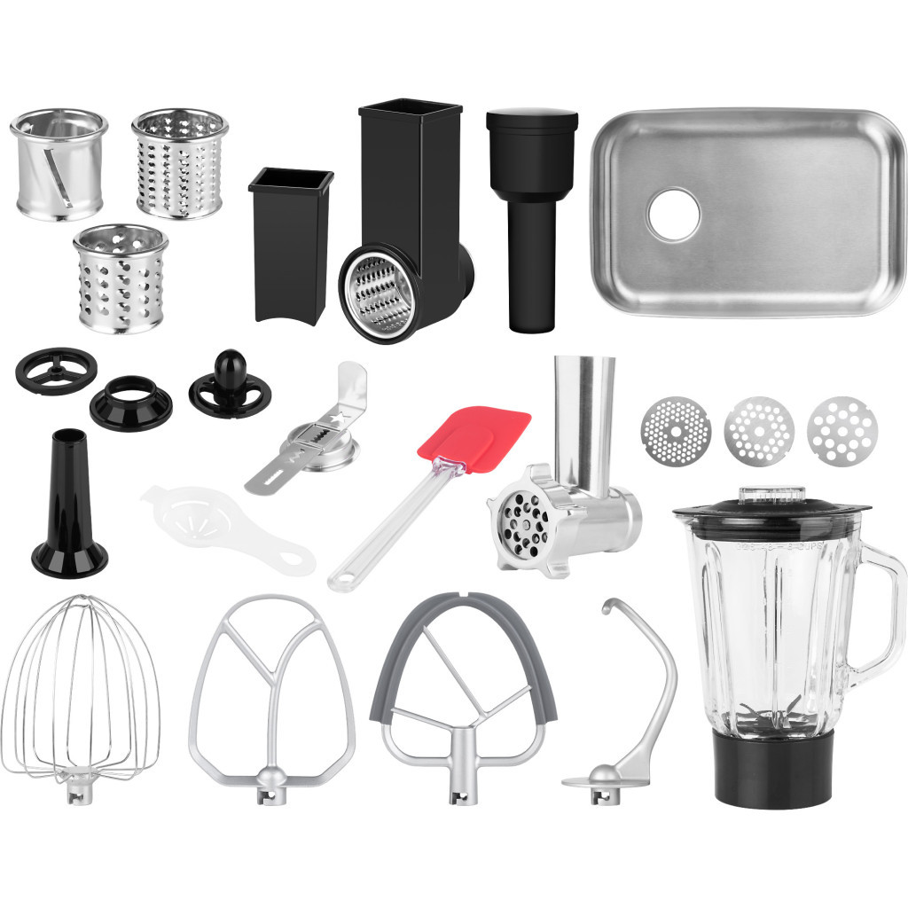 Кухонний комбайн ECG FORZA 7800 Ultimo Argento - зображення 12