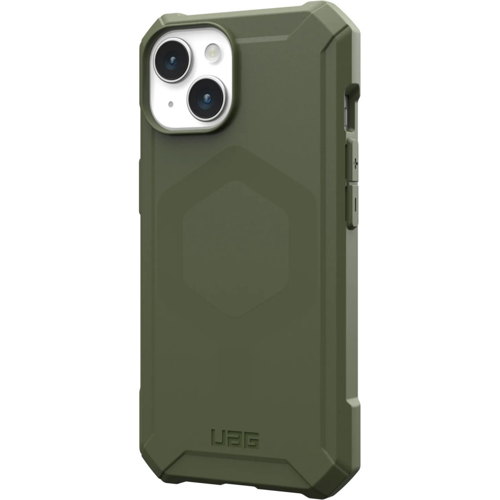 Чохол до мобільного телефона UAG Apple iPhone 15 Essential Armor Magsafe, Olive Drab (114288117272) - зображення 2