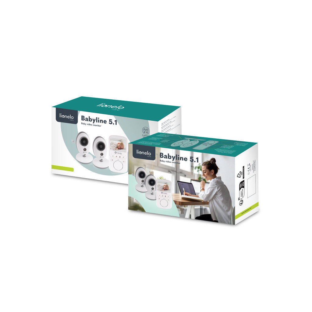 Відеоняня Lionelo BabyLine 5.1 (LOC-BABYLINE 8.3) - зображення 2