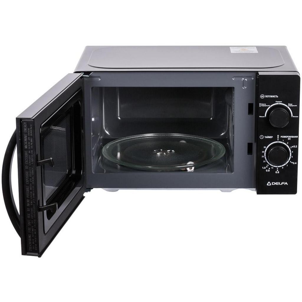 Мікрохвильова піч Delfa AMW20MB/MD20MB (AMW20MB) - зображення 3