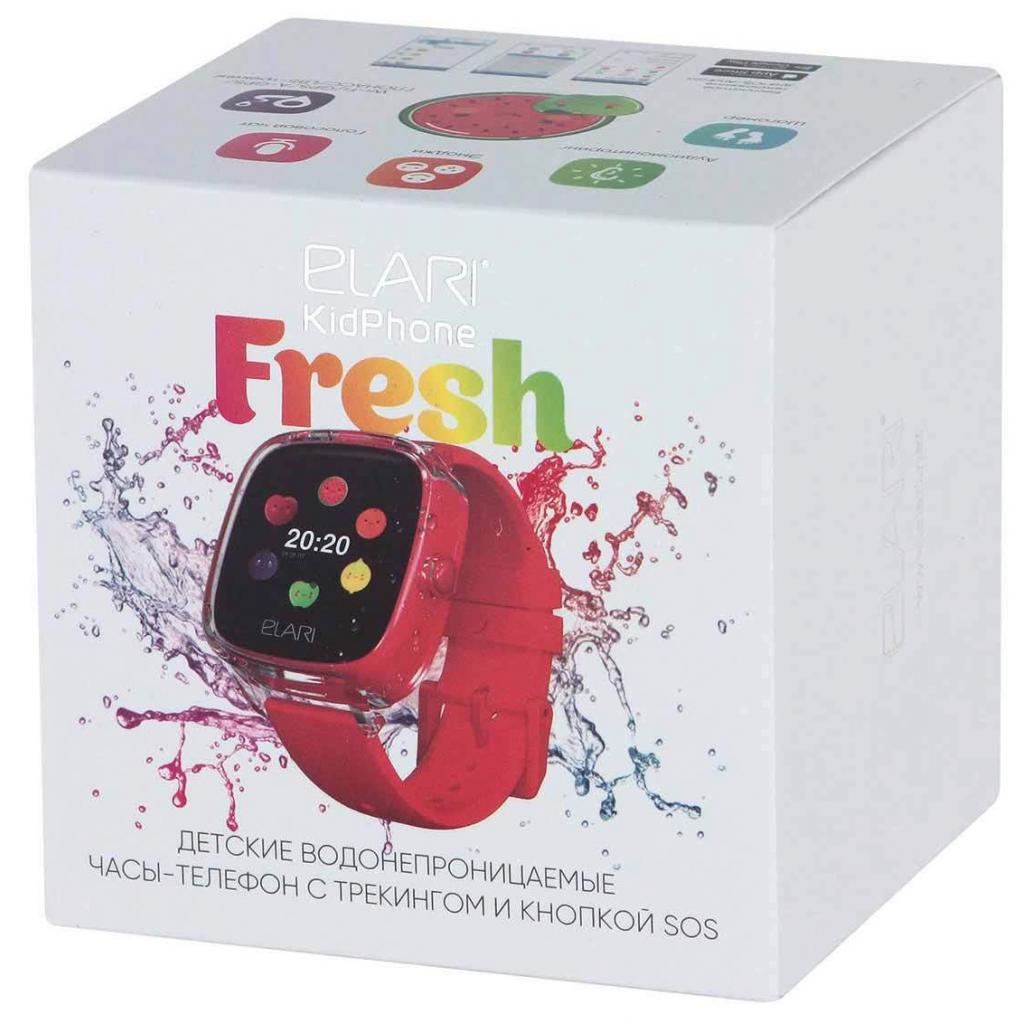 Смарт-годинник Elari KidPhone Fresh Red з GPS-трекером (KP-F/Red) - зображення 7