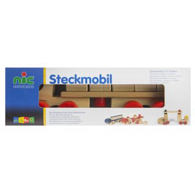 Конструктор Nic cubio дерев'яний Вантажівка з причепом (NIC2321) - зображення 1