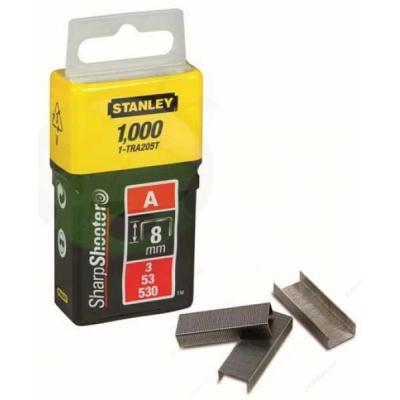 Скоби Stanley Light Duty тип а, 8мм, 1000шт (1-TRA205T) - зображення 2