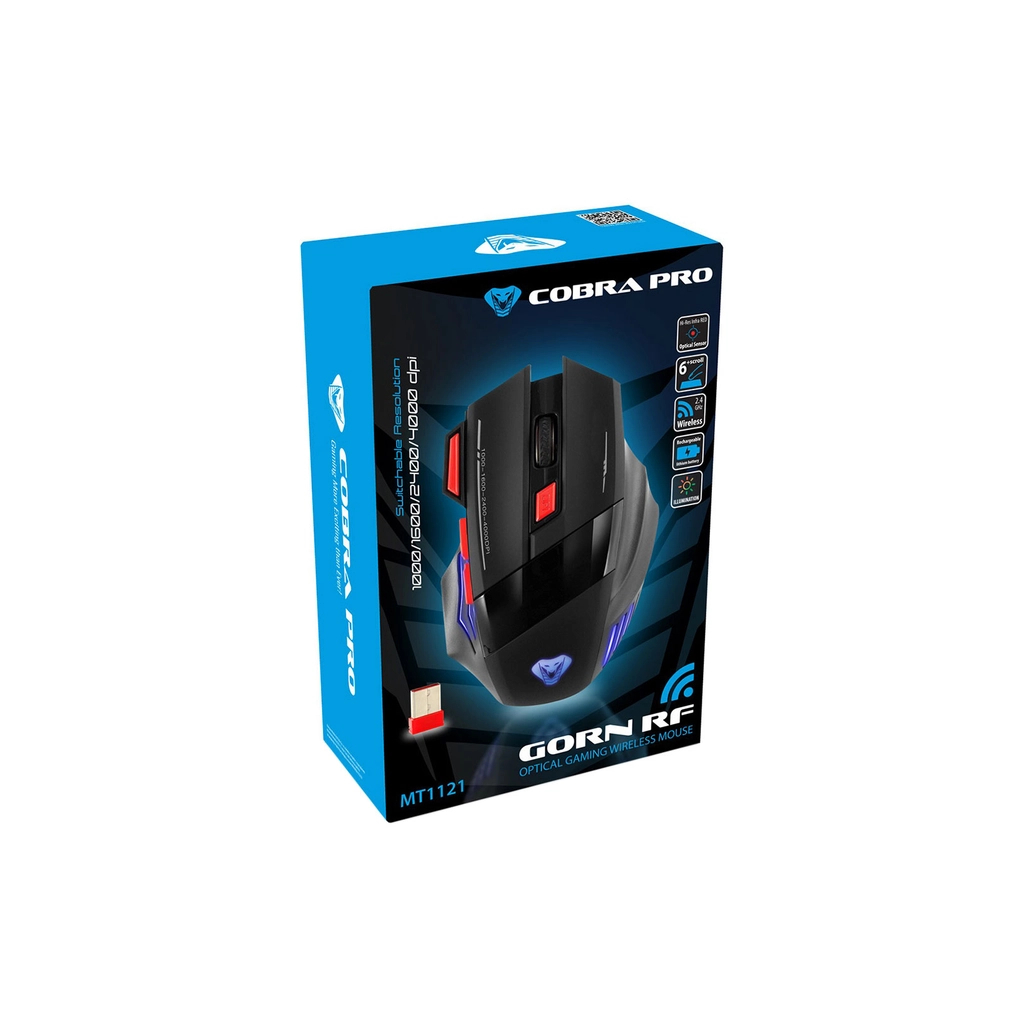 Мишка Media-Tech Cobra Pro Gorn Wireless Black (MT1121) - зображення 11