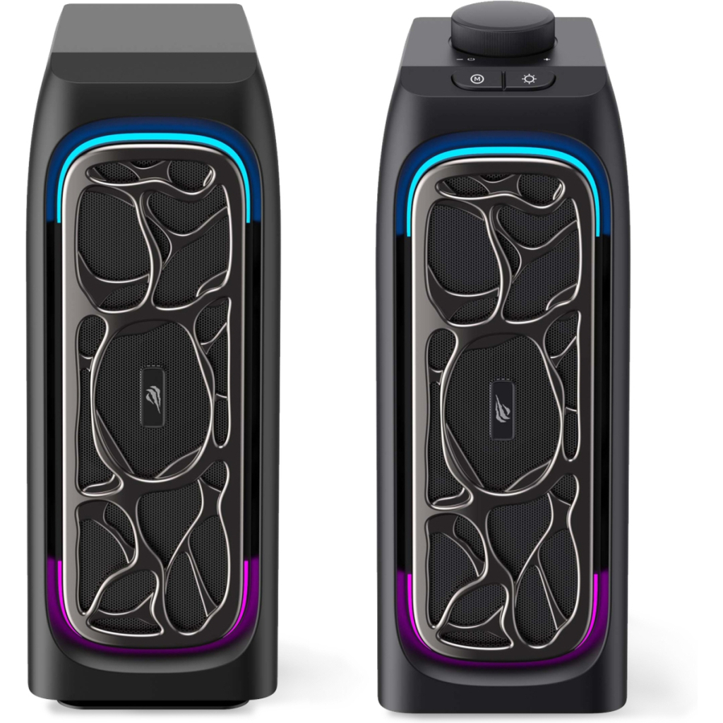 Акустична система Havit HV-SK215 Bluetooth USB Black (6939119081041) - зображення 7