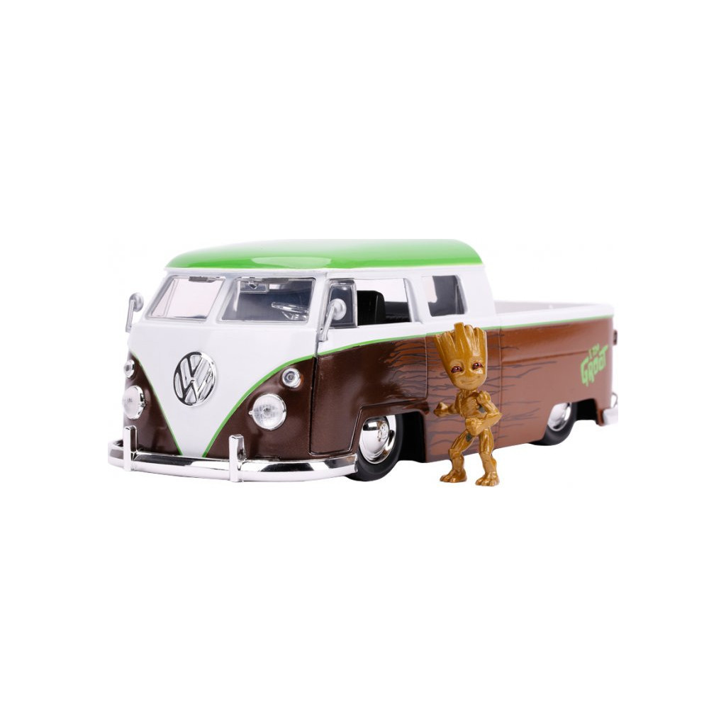 Машина Jada Марвел Правоохоронці Галактики Volkswagen Pickup + фігурка Г (253225013) - изображение 1