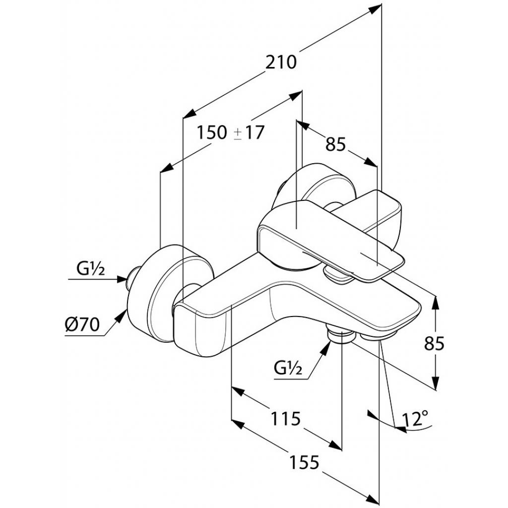 Змішувач KLUDI AMEO (414450575) - зображення 2