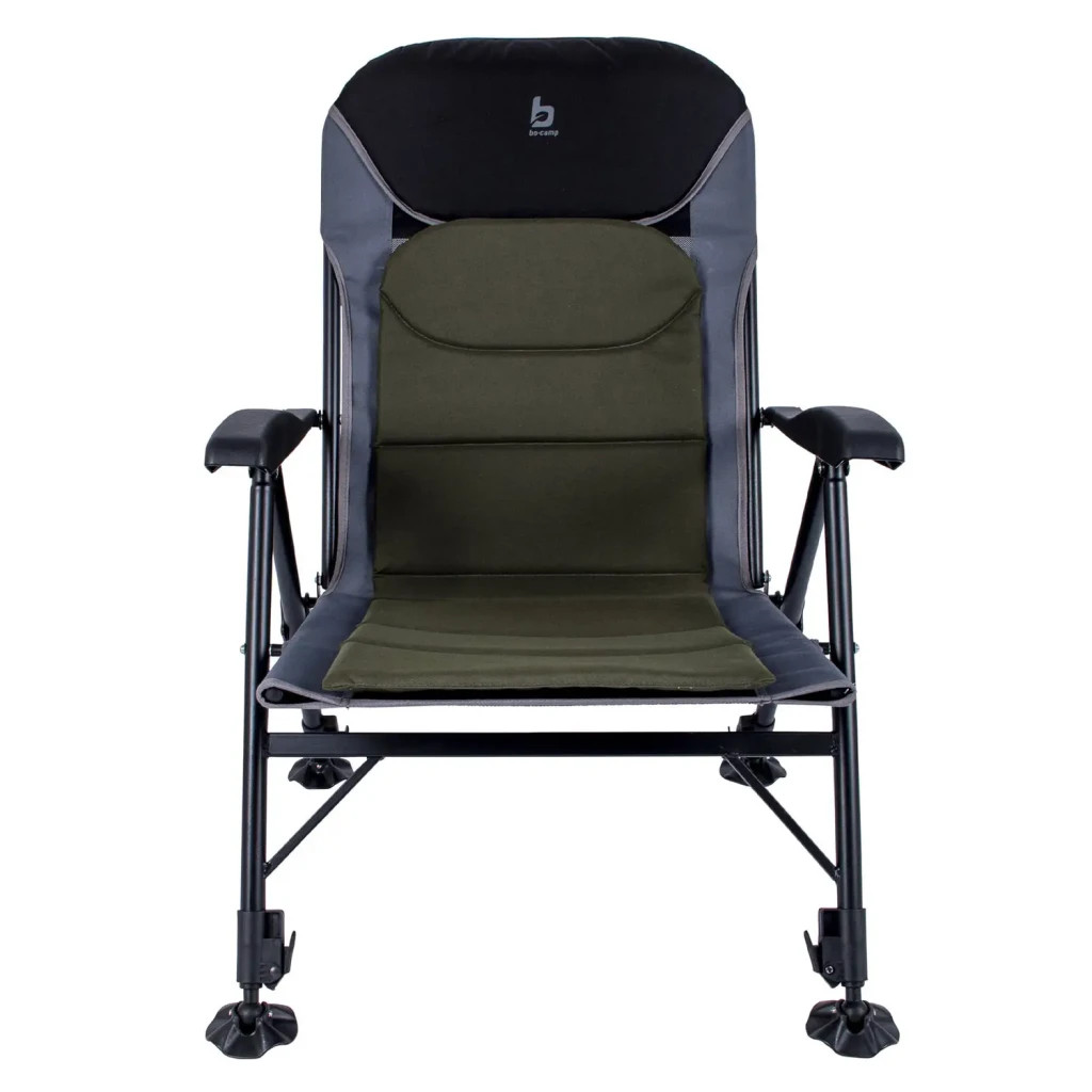 Крісло складане Bo-Camp Pike Black/Grey/Green (1204110) - зображення 2