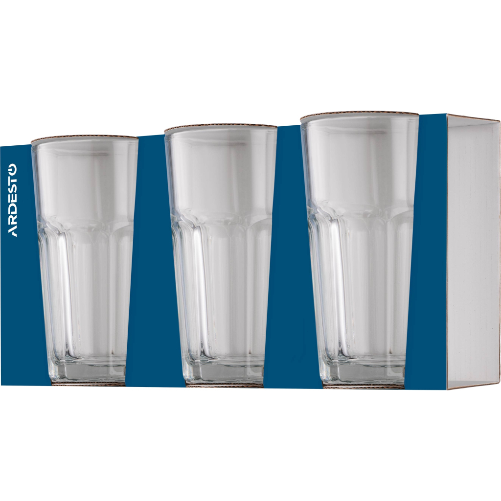 Набір склянок Ardesto Salerno 300 мл 3 шт (AR2630LS) - зображення 2