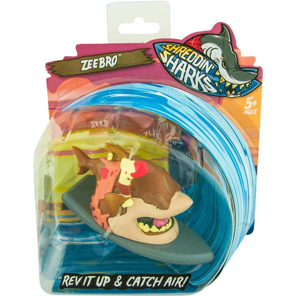 Машина Shreddin' Sharks Фінгерборд з фігуркою Zeebro (561941) - зображення 1
