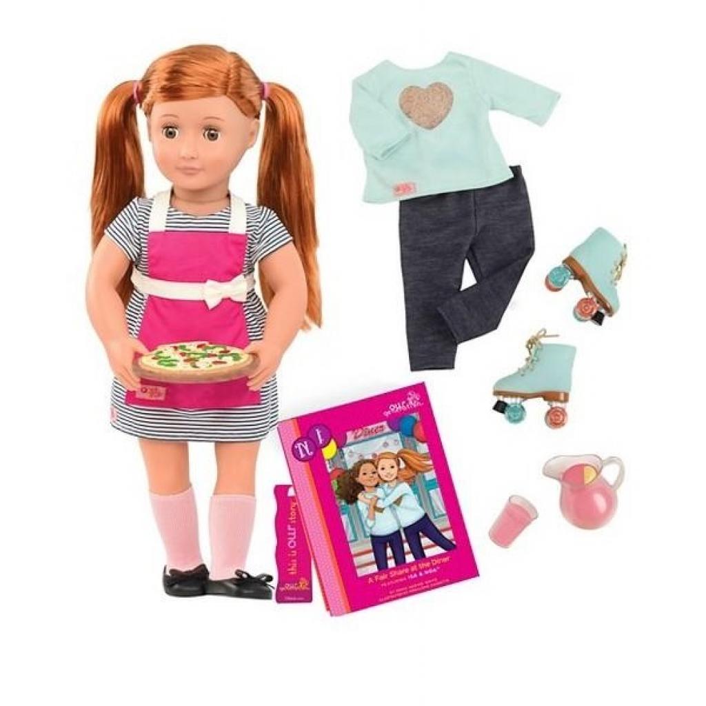 Лялька Our Generation DELUXE Ноа готує обід із книгою (BD31092ATZ) - зображення 2