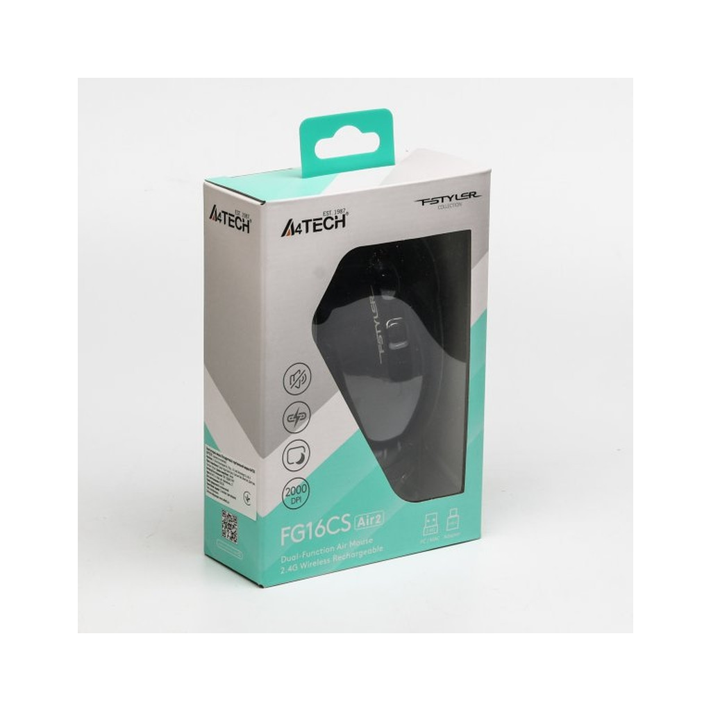 Мишка A4Tech FG16CS Air2 Wireless Black (4711421998468) - зображення 11