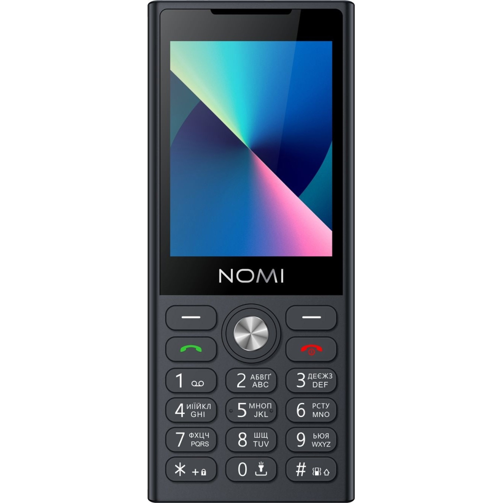 Мобільний телефон Nomi i2841 Black - зображення 2