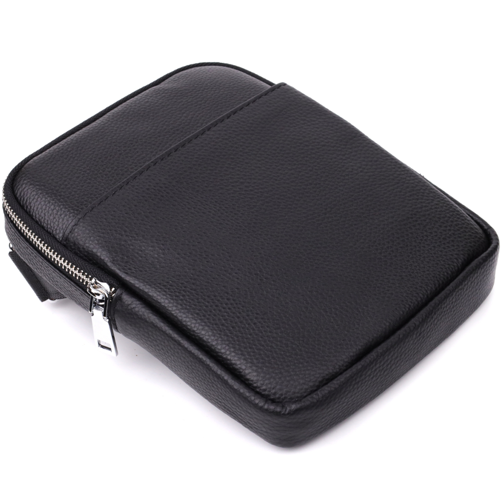 Сумка Vintage З натуральної шкіри Чорна (22862) - зображення 5