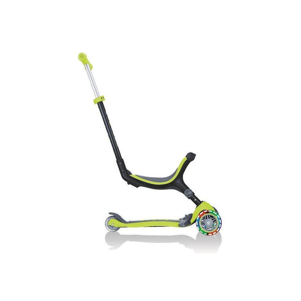 Самокат Globber Go up foldable plus зелений з підсвічуванням (643-106) - зображення 3