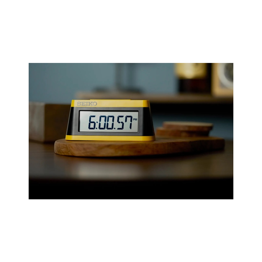 Настільний годинник Seiko будильник (QHL091Y) - зображення 7