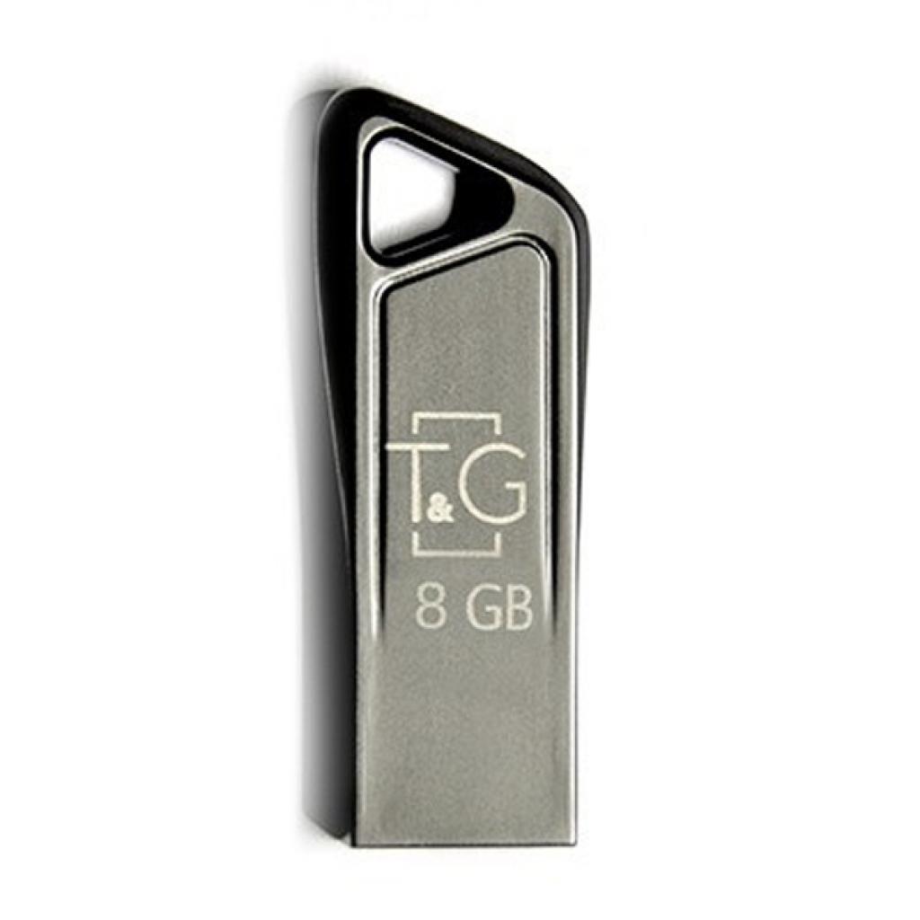USB флеш накопичувач T&G 8GB 114 Metal Series USB 2.0 (TG114-8G) - зображення 1