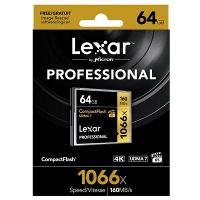 Карта пам'яті Lexar 64Gb Compact Flash 1066x Professional (LCF64GCRBEU1066) - зображення 2