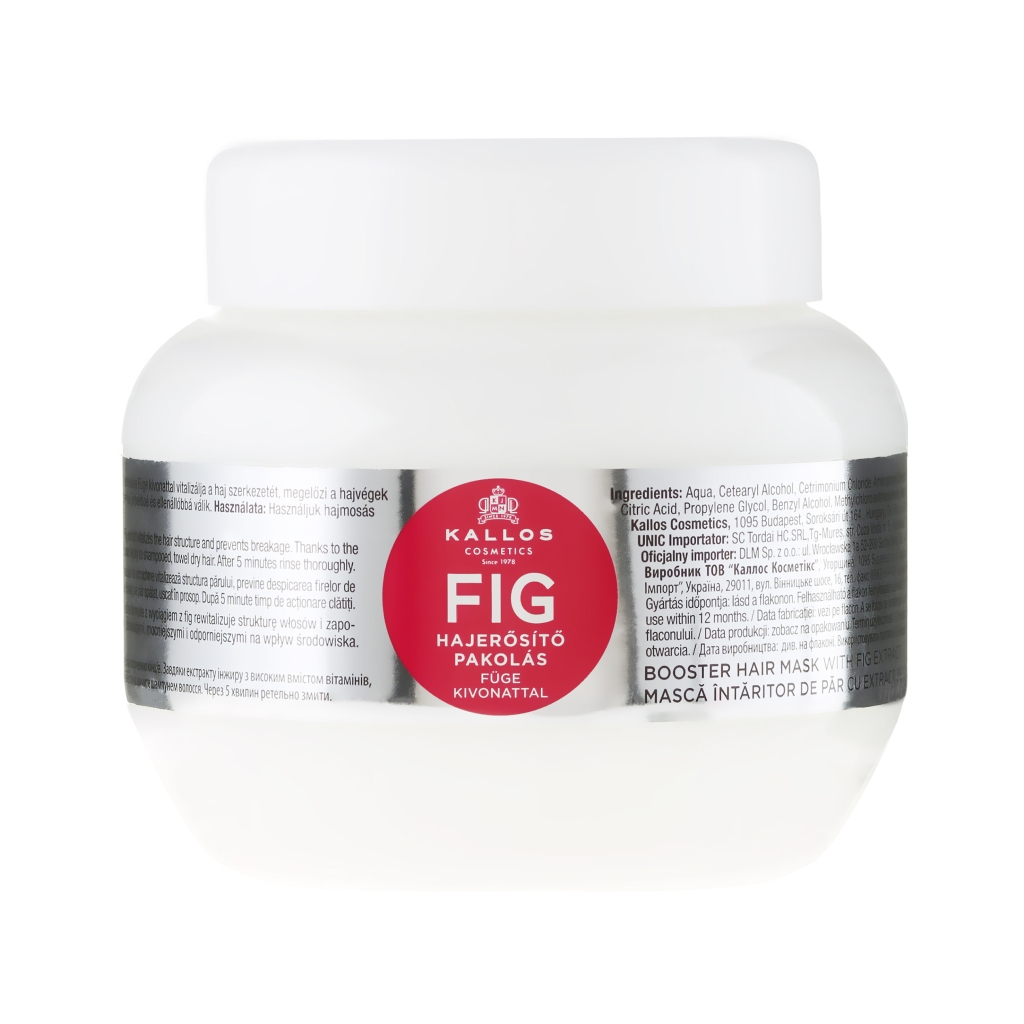 Маска для волосся Kallos Cosmetics Fig Зміцнювальна з екстрактом інжиру 275 мл (5998889514938) - зображення 1
