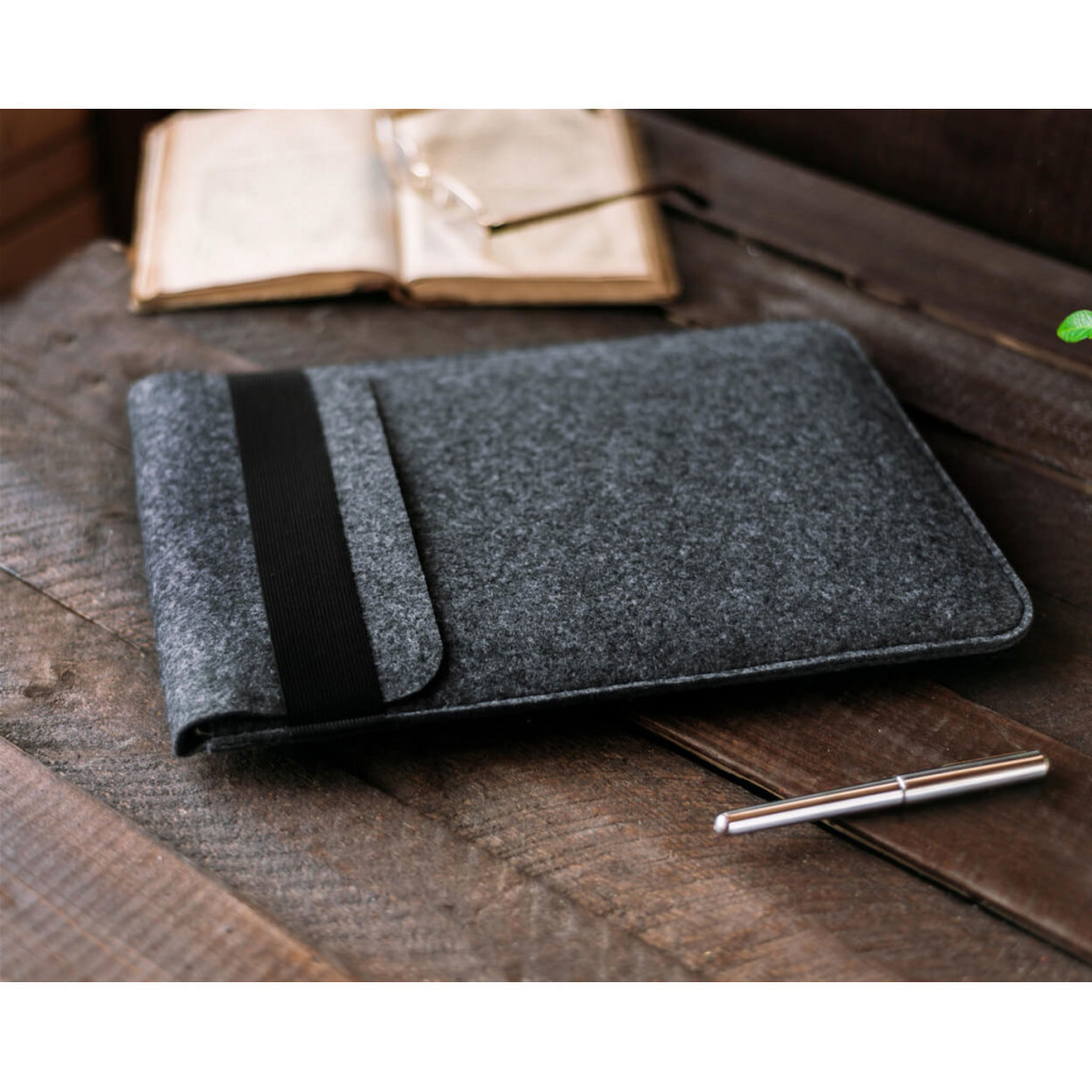 Чохол до ноутбука Gmakin 13.3 Macbook Air/Pro, Envelope, Gray (GM71) - зображення 9