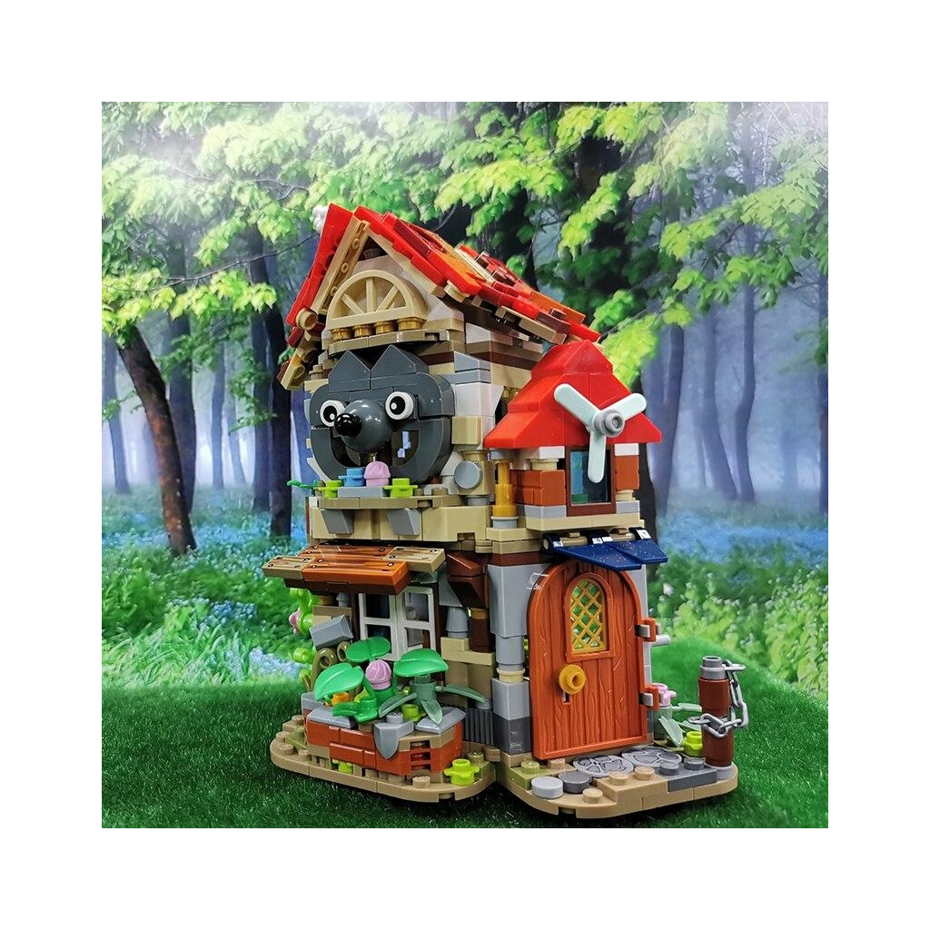 Конструктор LOZ mini Лісова хатина без фігурок (1225) - зображення 6