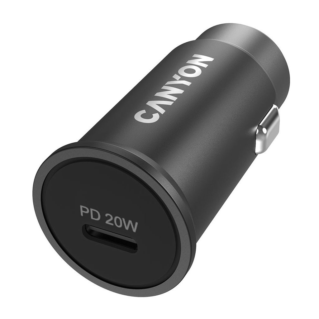 Зарядний пристрій Canyon PD 20W Pocket size car charger (CNS-CCA20B) - зображення 2