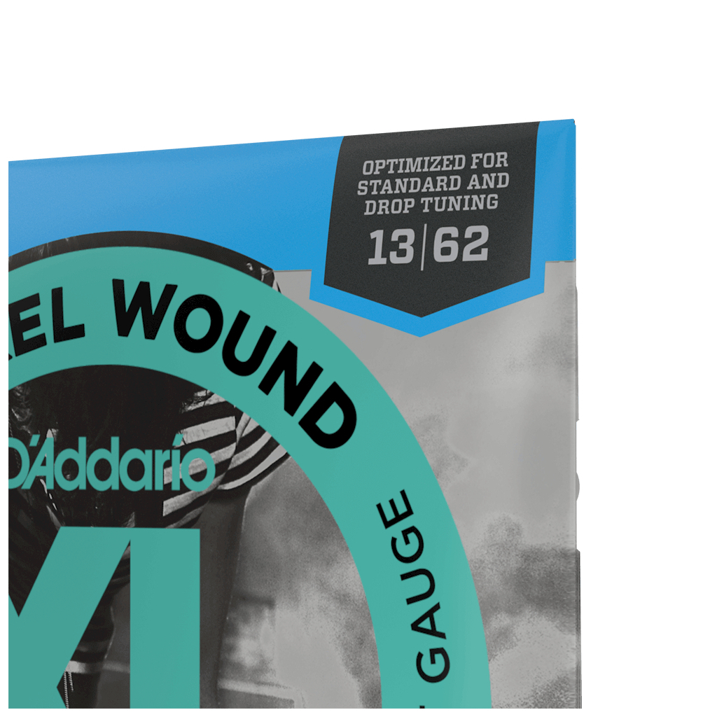 Струни для гітари D'Addario XL Nickel Wound Baritone Light (13-62) (EXL158) - зображення 4