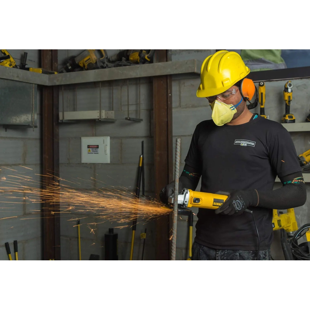 Шліфувальна машина DeWALT 950 Вт, 12000 об/хв, D=125 мм (DWE4115) - зображення 8