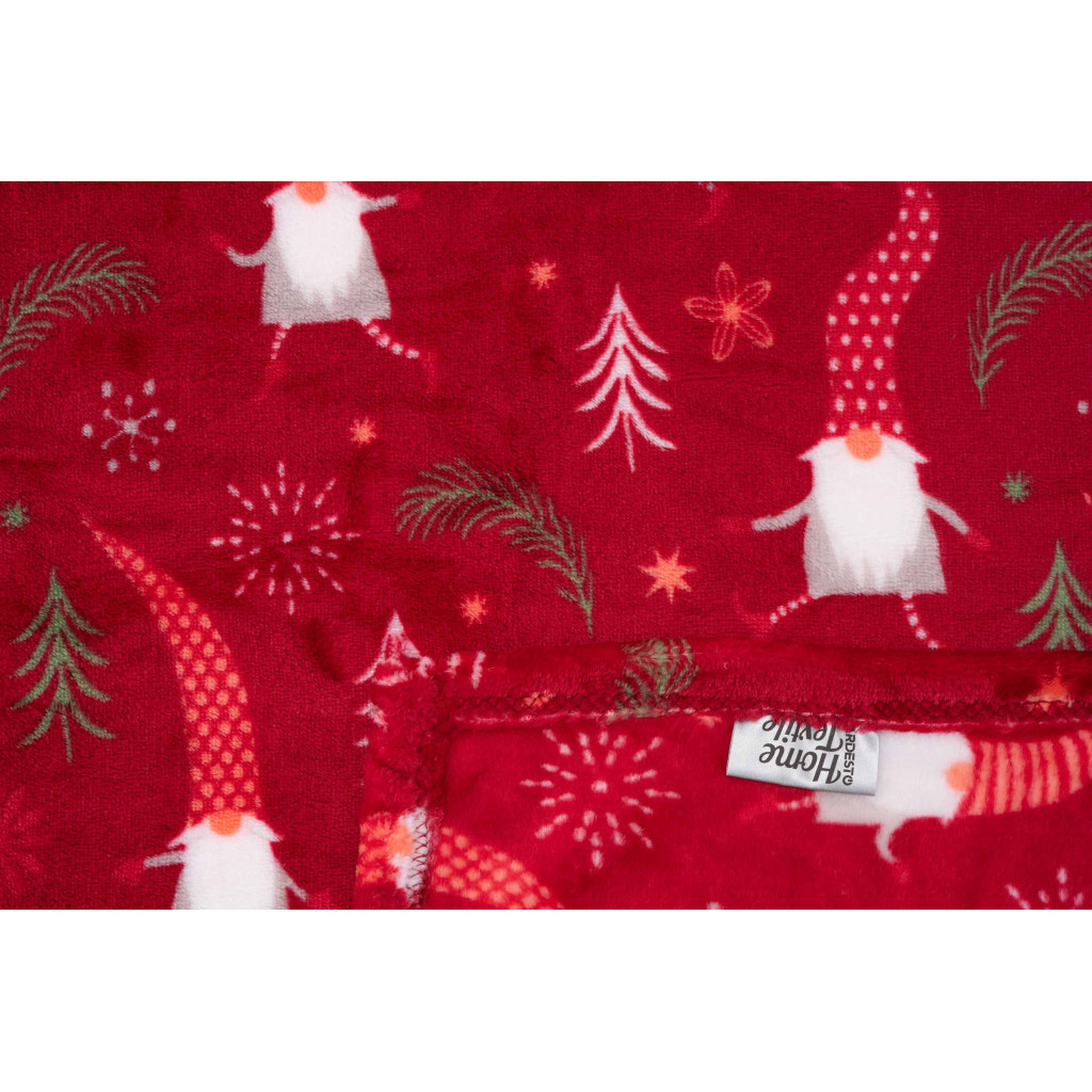 Плед Ardesto Flannel гноми 160х200 см (ART0111PB) - зображення 12